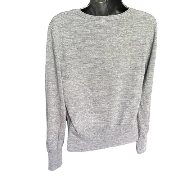 Antonio Melani NWT Gray 100% Wool Layered Sweater Size M - Picture 4 of 8